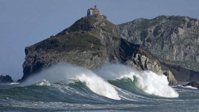 Apto Con Vistas Al Mar Gure Izarra En Bakio By Kabia Gestion Eksteriør billede