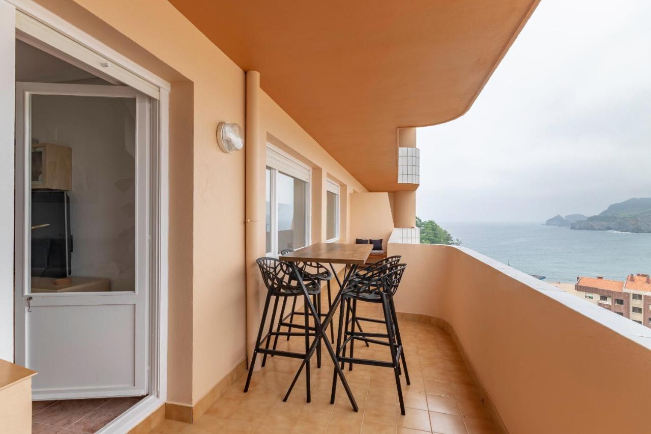 Apto Con Vistas Al Mar Gure Izarra En Bakio By Kabia Gestion Eksteriør billede